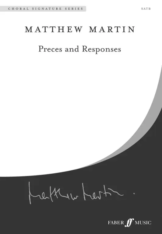 Martin, Matthew Preces and Responses (CSS)