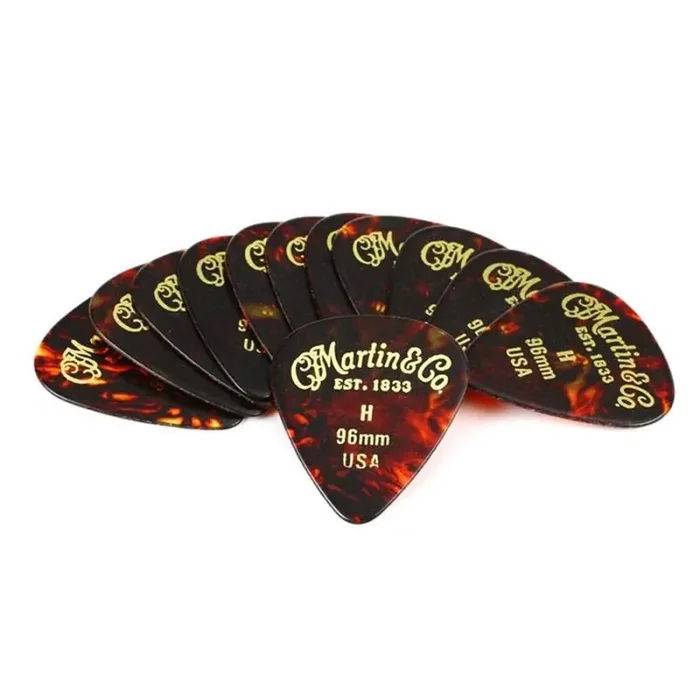 Martin pick pack 351 shape .96mm faux tortoise Heavy 12 pcs