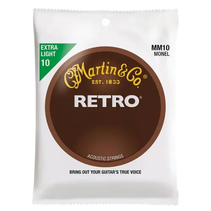 Martin Retro Acoustic string set monel wound, extra light