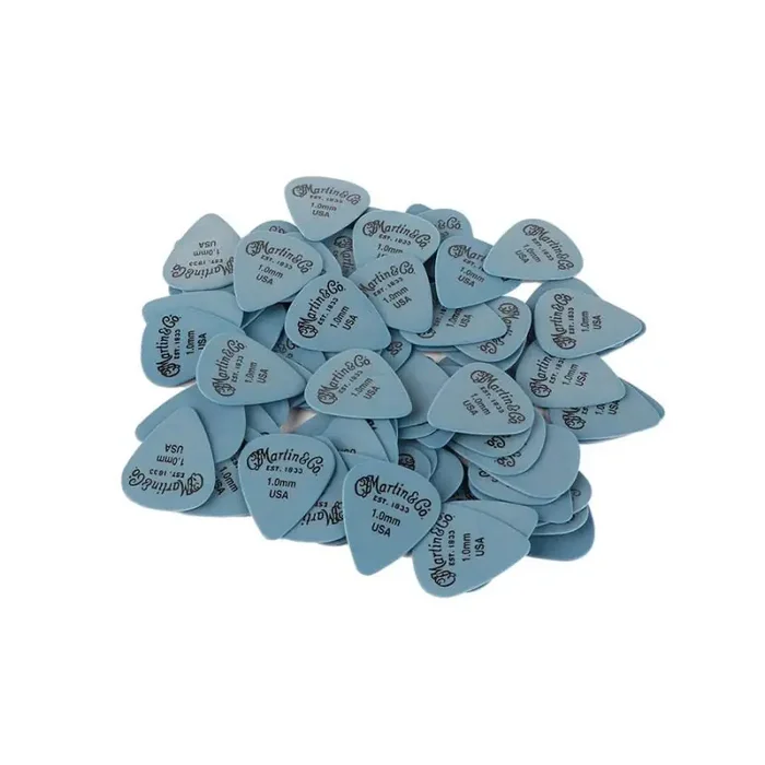 Martin SPA 72 pcs bulk bag of Delrin picks 1.00mm blue
