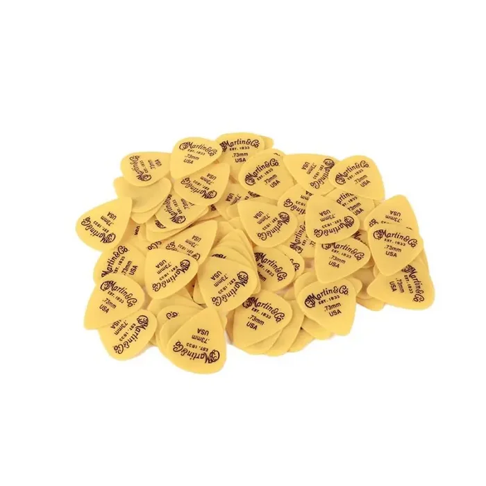 Martin SPA 72 pcs bulk bag of Delrin picks .73mm yellow