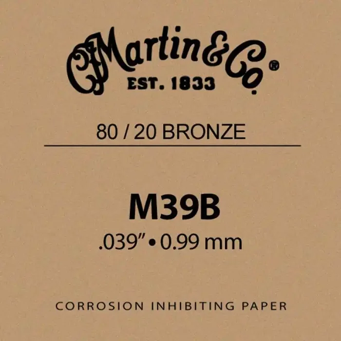 Martin Traditional Series 039 string, 80/20 bronze,