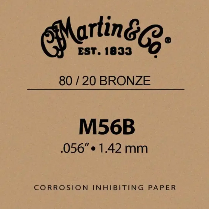 Martin Traditional Series 056 string, 80/20 bronze,