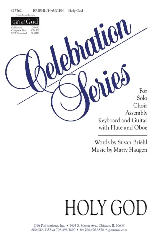 Marty Haugen Holy God – Instrumental Part Gemischter Chor mit Begleitung