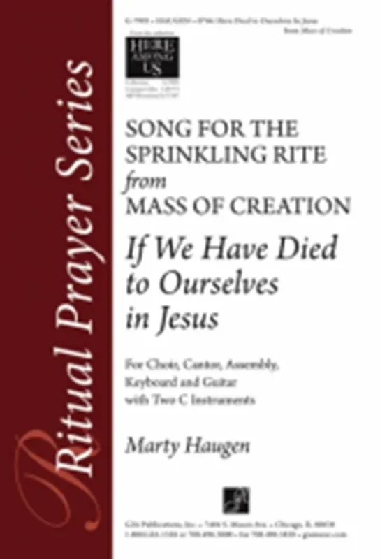 Marty Haugen If We Have Died to Ourselves in Jesus Gemischter Chor mit Ensemble