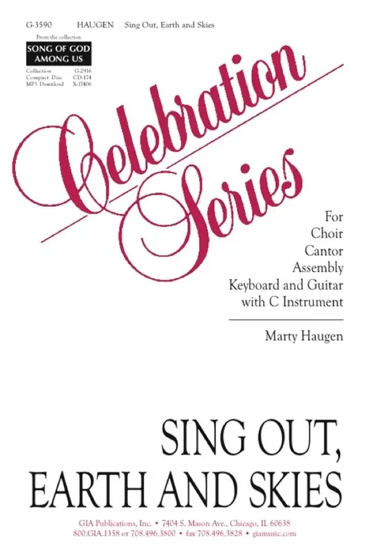 Marty Haugen Sing Out, Earth and Skies – Instrumental Part Gemischter Chor mit Begleitung