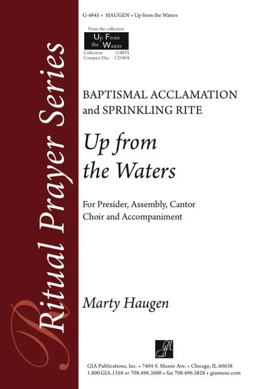 Marty Haugen Up from the Waters Gemischter Chor mit Begleitung