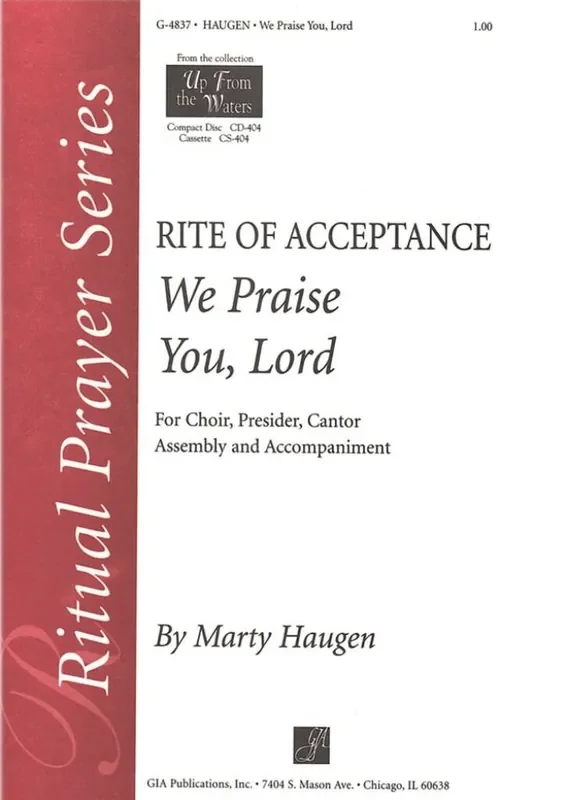 Marty Haugen We Praise You, Lord Gemischter Chor mit Begleitung