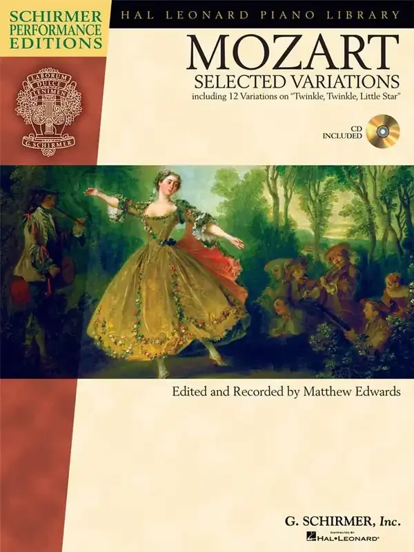Matthew Edwards Mozart – Selected Variations Klavier Solo
