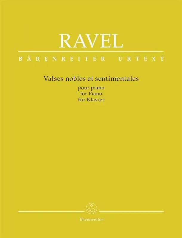 Maurice Ravel Valses nobles et sentimentales Klavier Solo
