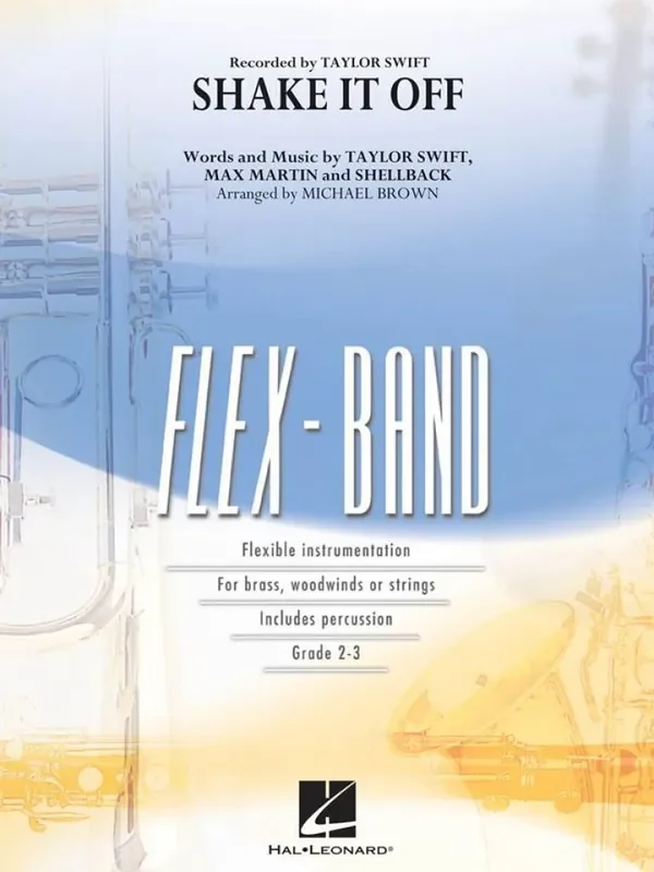 Max Martin Shake It Off (Arr. Michael Brown) Variables Blasorchester