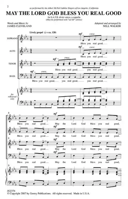 May The Lord God Bless You Real Good