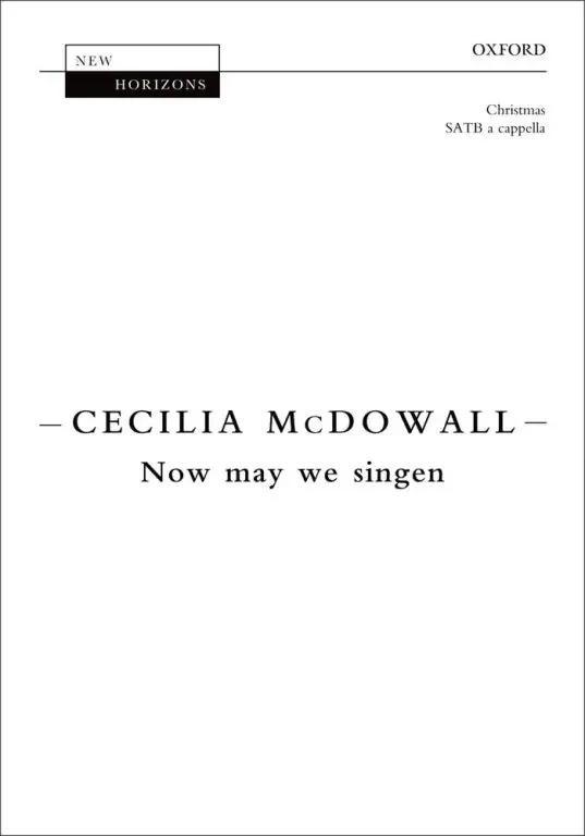 McDowall, Cecilia Now May We Singen