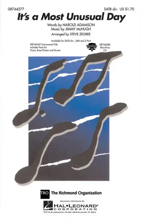 McHugh, Jimmy It‘s a Most Unusual Day