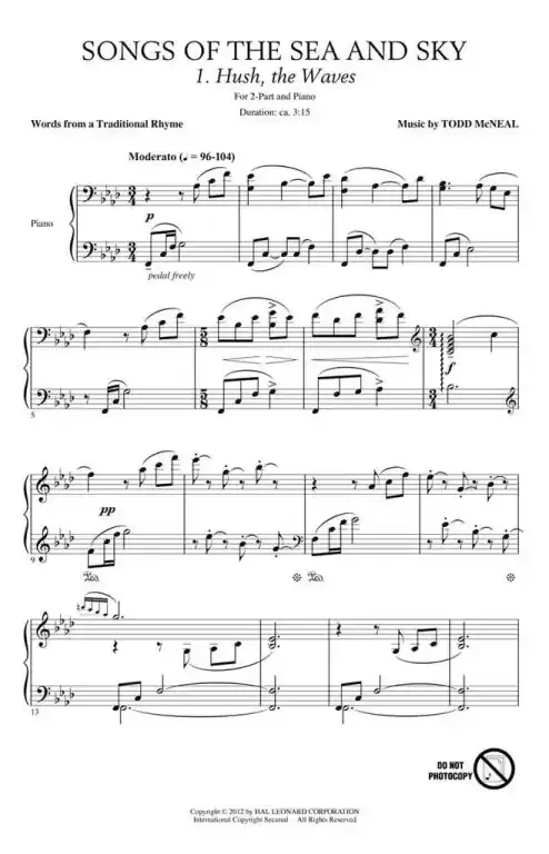 McNeal, Todd Songs of the Sea and Sky