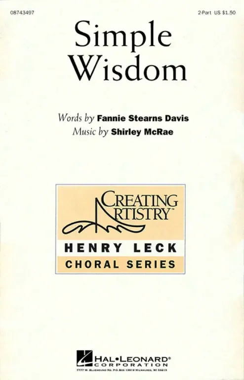 McRae, Shirley Simple Wisdom