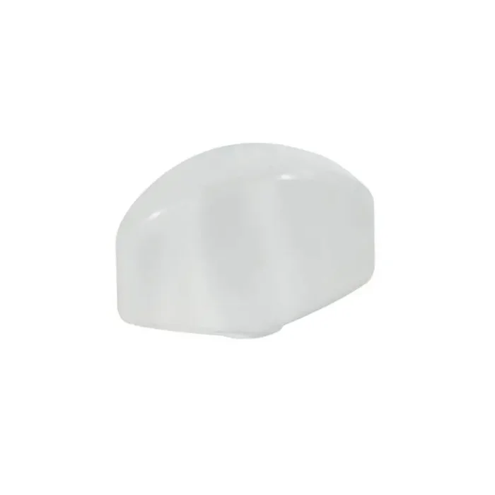 Mechaniekknoppen, parelmoer, wit, schroefmodel, 23x17mm, 6-pack