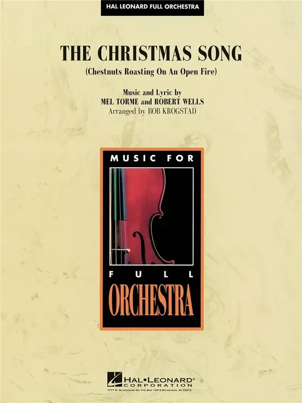 Mel Torme The Christmas Song (Arr. Bob Krogstad) Orchester