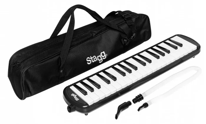 Melodica Stagg MELOSTA37 schwarz
