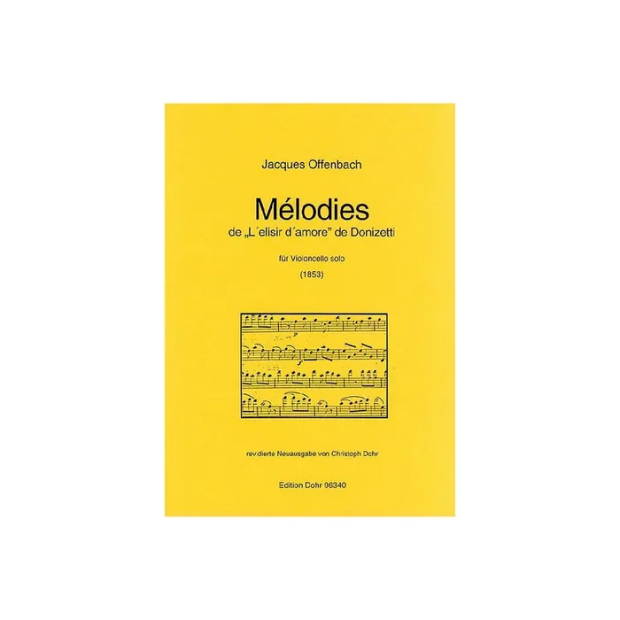 Mélodies de L‘elisir d‘amore de