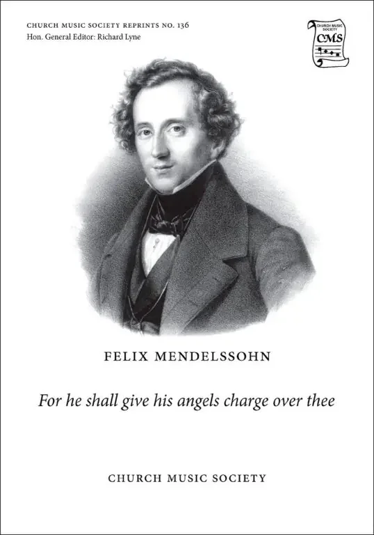 Mendelssohn-Bartholdy, Felix For He Shall Give His Angels Charge Over Thee