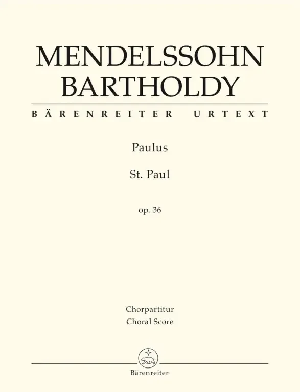 Mendelssohn-Bartholdy, Felix St. Paul