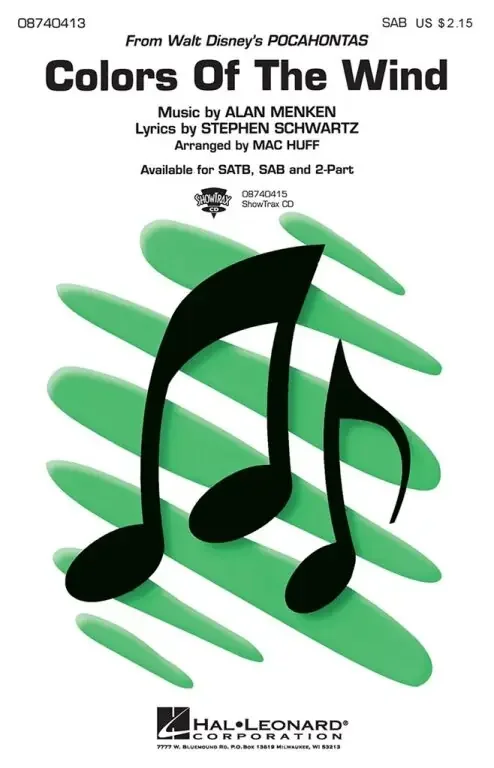 Menken, Alan Colors Of The Wind