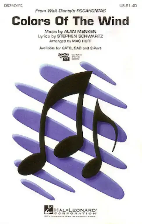 Menken, Alan Colors Of The Wind