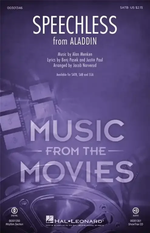 Menken, Alan Speechless (from Aladdin)
