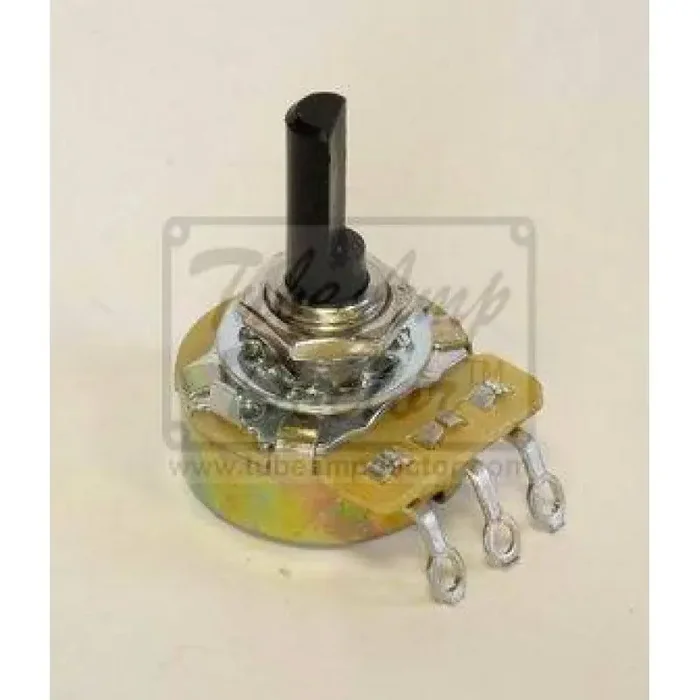 Mesa Boogie® Pot., B100K LIN, Solder lugs,D-Shaft,