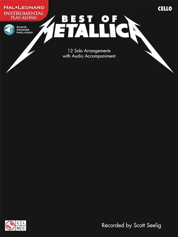 Metallica Best of Metallica for Cello Cello Solo