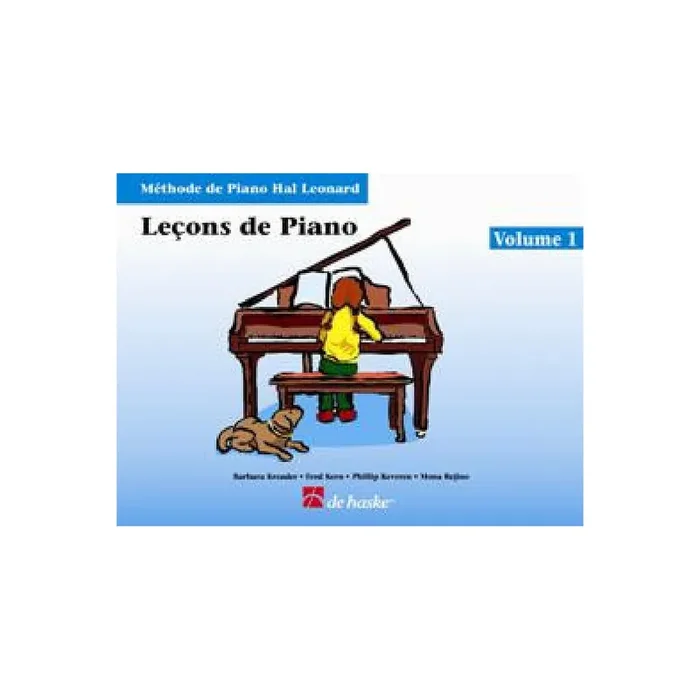 Méthode de piano Hal Leonard vol.1 – Lecons