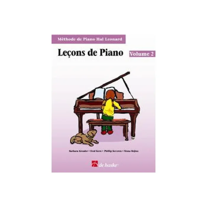 Méthode de piano Hal Leonard vol.2 – Lecons