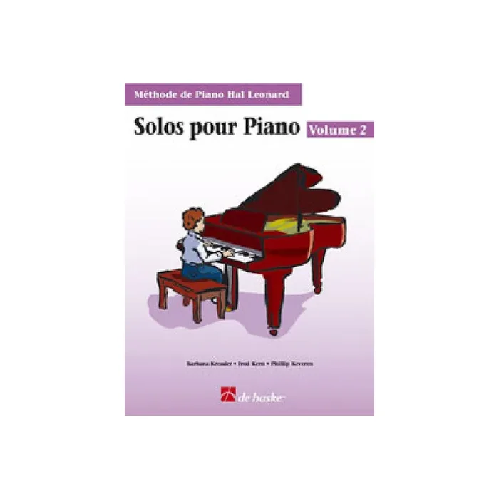 Méthode de piano Hal Leonard vol.2 – Solos