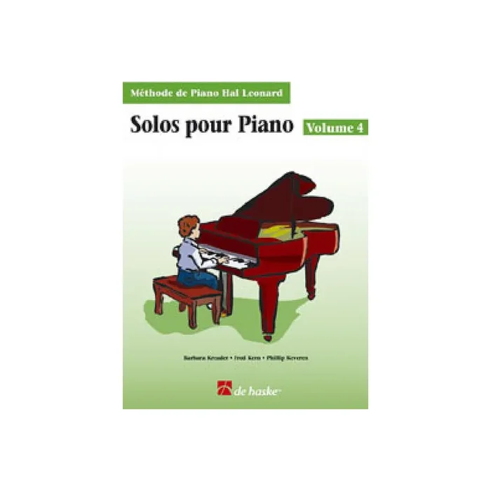 Méthode de piano Hal Leonard vol.4 – Solos (+CD)