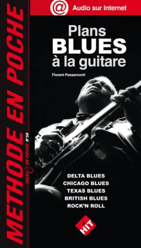 Méthode en Poche Plans Blues à la Guitare