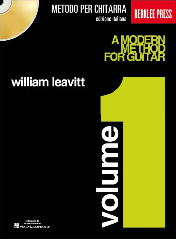 Metodo moderno per chitarra vol. 1 con CD