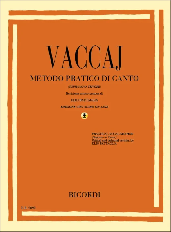 Metodo pratico di canto