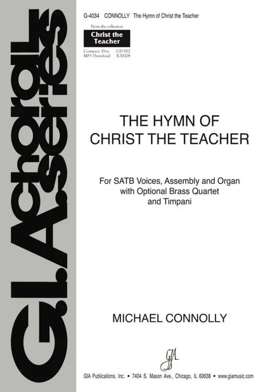 Michael Connolly Christ the Teacher (The Hymn of) Gemischter Chor mit Begleitung