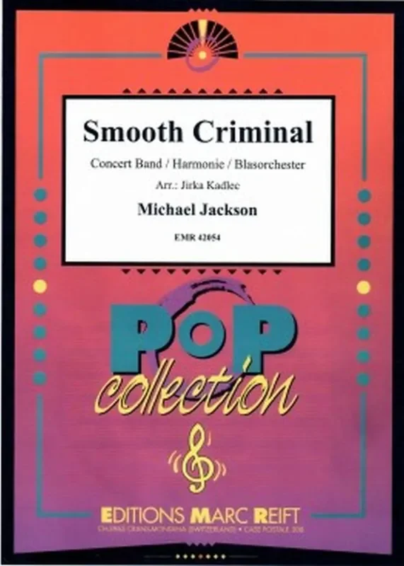 Michael Jackson Smooth Criminal (Arr. Jirka Kadlec) Blasorchester