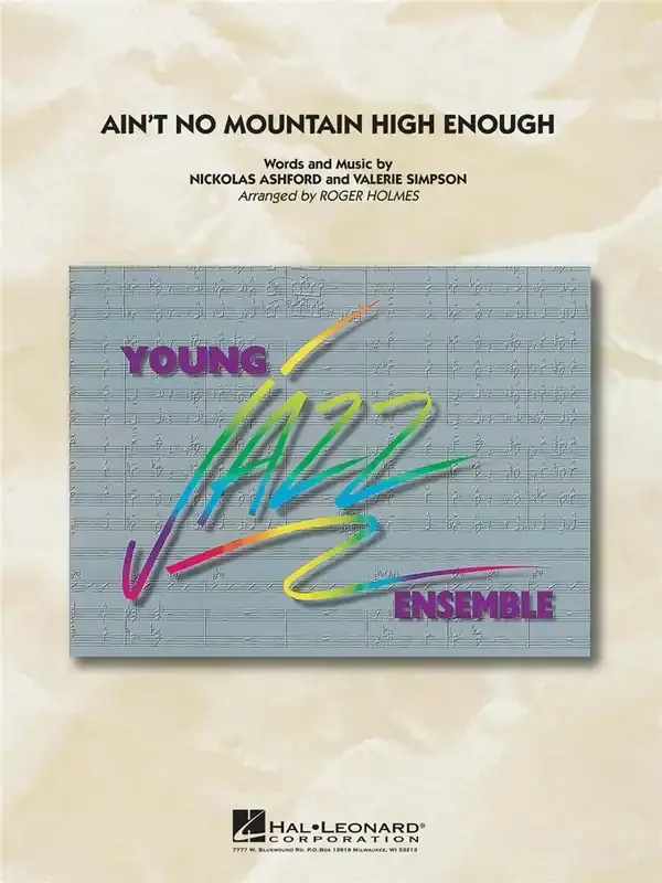 Michael McDonald Ain‘t No Mountain High Enough (Arr. Roger Holmes) Jazz Ensemble