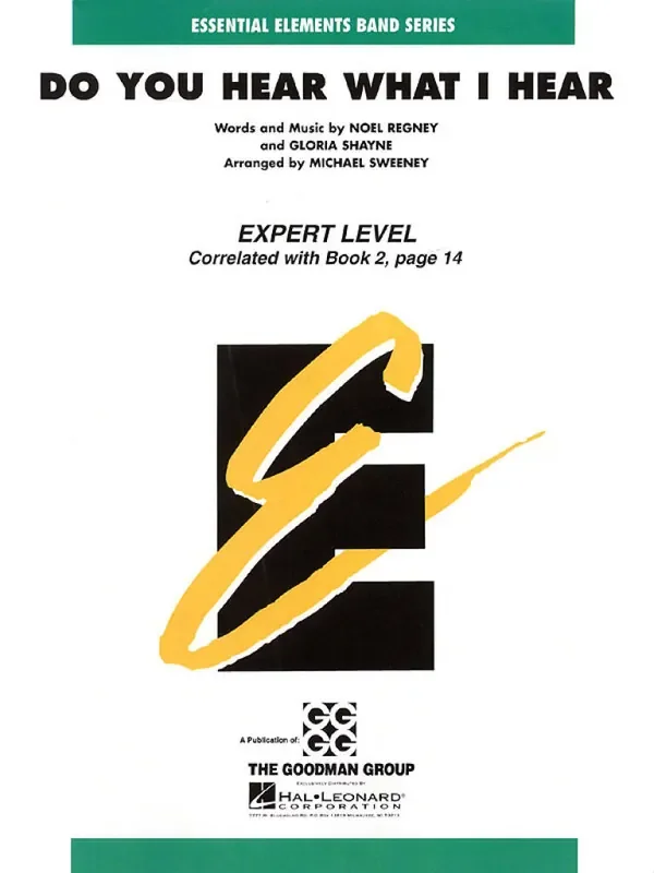 Michael Sweeney Do You Hear What I Hear Blasorchester