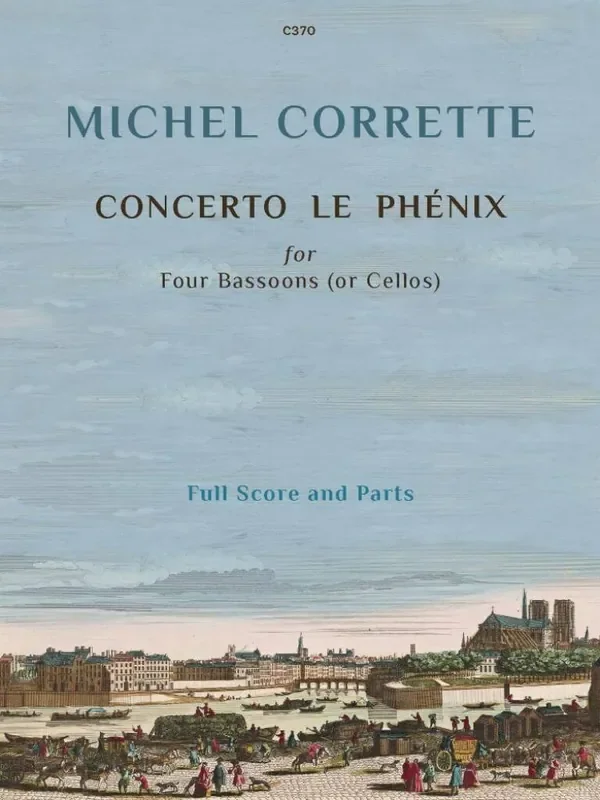 Michel Corrette Concerto Le Phenix Fagott Ensemble