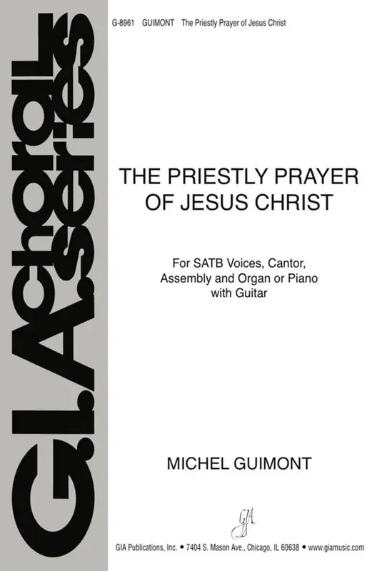 Michel Guimont The Priestly Prayer of Jesus Christ