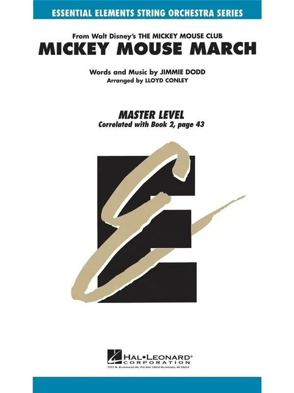 Mickey Mouse March (Arr. Lloyd Conley) Streichorchester
