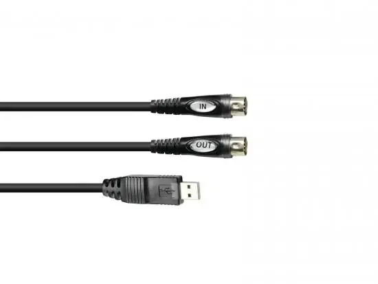 MIDI-USB Kabel 5m