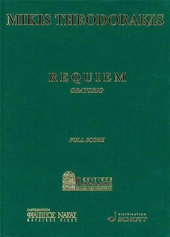 Mikis Theodorakis Requiem Gemischter Chor mit Ensemble