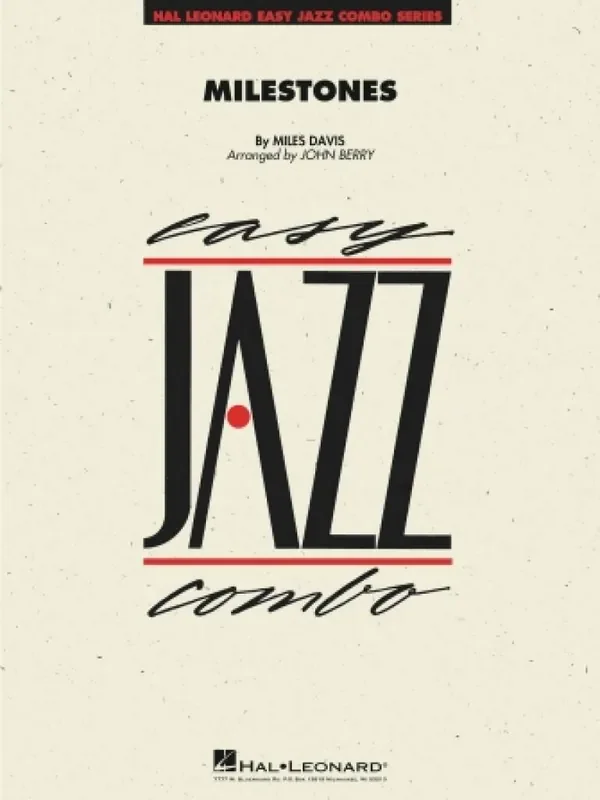 Miles Davis Milestones (Arr. John Berry) Jazz Ensemble