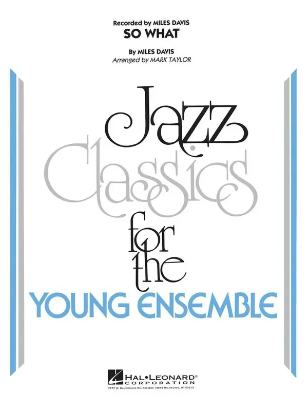 Miles Davis So What (Arr. Mark Taylor) Jazz Ensemble