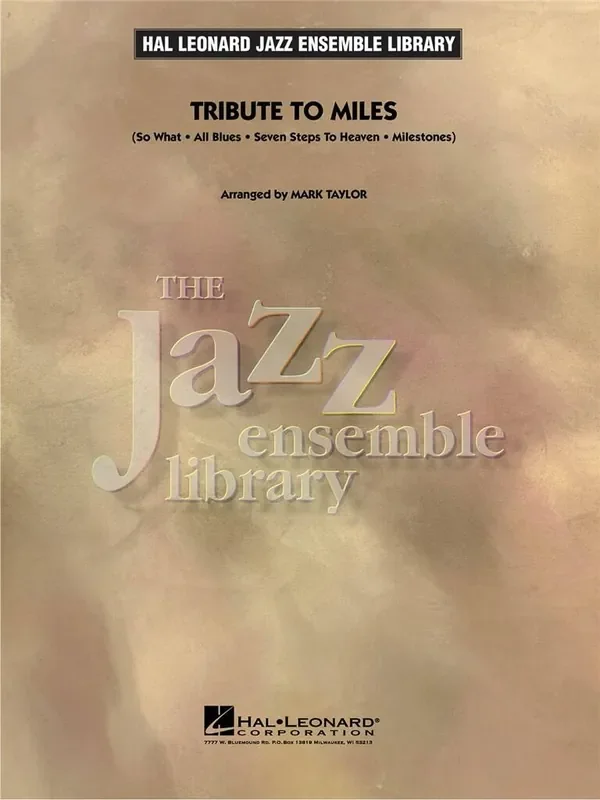 Miles Davis Tribute To Miles (Arr. Mark Taylor) Jazz Ensemble